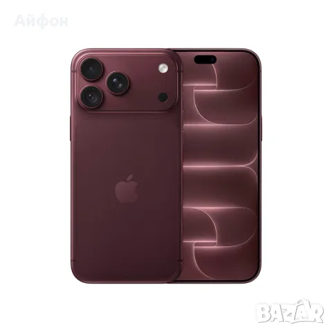 НОВ! 512Gb *ЛИЗИНГ* iPhone 18 Pro Max Burgundy ГАРАНЦИЯ, снимка 4 - Apple iPhone - 56209590