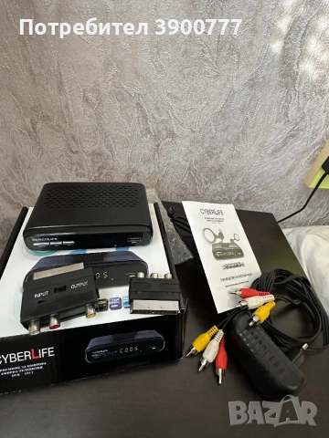 Цифров декодер за безплатна телевизия - нов, снимка 2 - Приемници и антени - 53926934