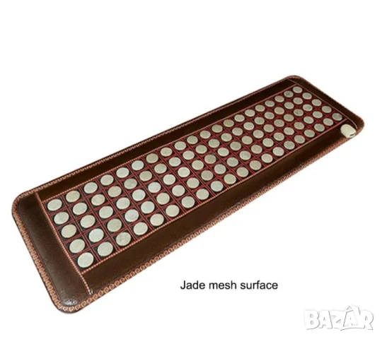 3D Турманиев Матрак от Турмалин и Германий Нефритено Легло с Подгряващи Турмалинови Камъни с Нефрит, снимка 3 - Масажори - 50727466