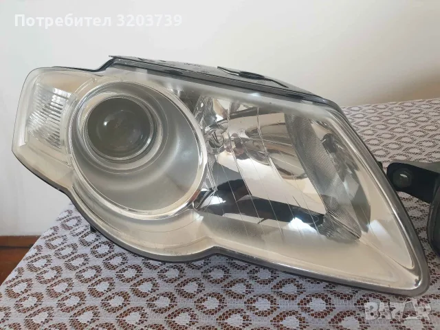 Оригинални фарове HELLA VW Passat B6 – комплект ляв + десен, снимка 4 - Части - 56193344