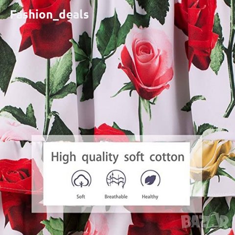 Цветна Лятна памучна рокля за момиченце 24 месеца + 2 броя бельо Нови, снимка 3 - Детски рокли и поли - 33757009