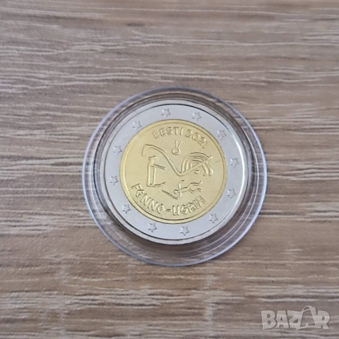 Естония 2 евро 2021 Угро-фински народи