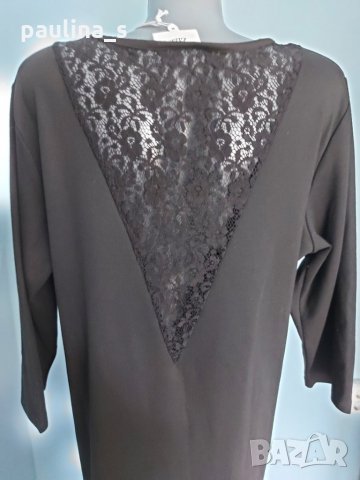 Два броя / Различни модели / Черна рокля за повод с дантела "Zizzy" и "Kaffe" / голям размер , снимка 9 - Рокли - 29432638