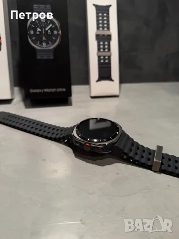 КАТО ЧИСТО НОВ Samsung Galaxy Watch Ultra LTE Titanium Silver, снимка 4 - Смарт часовници - 56261221