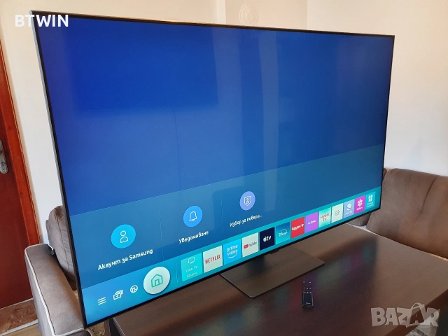 Телевизор - Samsung 65 ИНЧА - QLED - SMART TV - 4K - 120Hz !