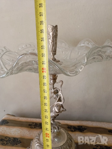 Фруктиера арт нуво, снимка 5 - Антикварни и старинни предмети - 52345513