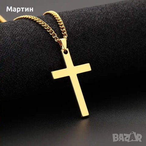 Колие с кръст , снимка 4 - Колиета, медальони, синджири - 42600341