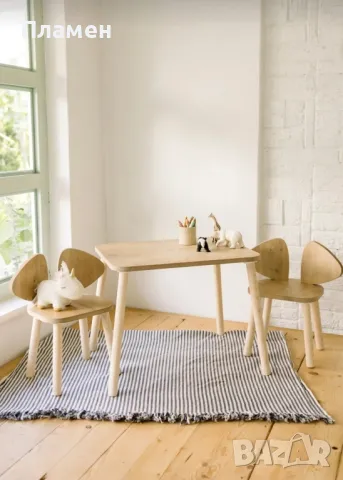 Детска маса със столчета, снимка 3 - Маси - 49186835