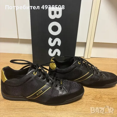 Мъжки обувки ВОSS, снимка 5 - Спортно елегантни обувки - 56202763
