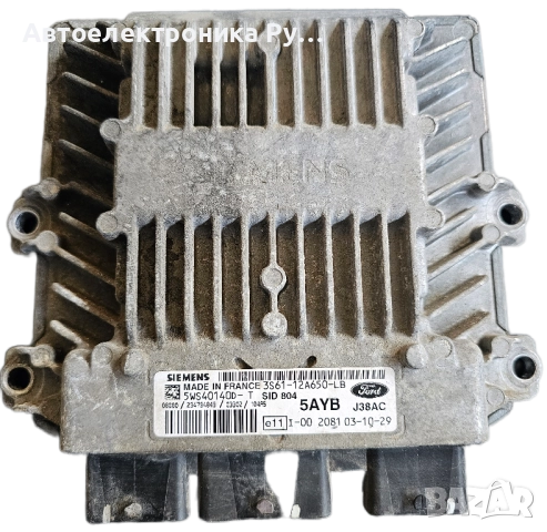 компютър FORD FIESTA 1.4 TDCI SIEMENS 5WS40140D-T, 5WS40140DT, 3S61-12A650-LB, 3S6112A650LB