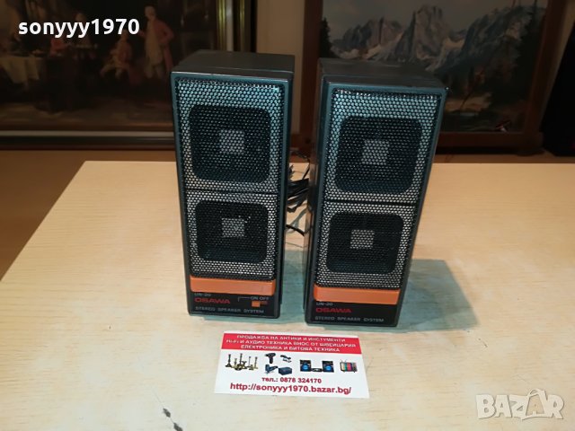 2бр активни тонколони внос испания 2808211630, снимка 4 - Тонколони - 33949695