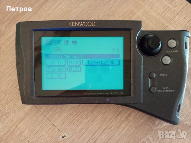 Дистанционно"Kenwood"GRC-151, снимка 1 - Ресийвъри, усилватели, смесителни пултове - 48835390