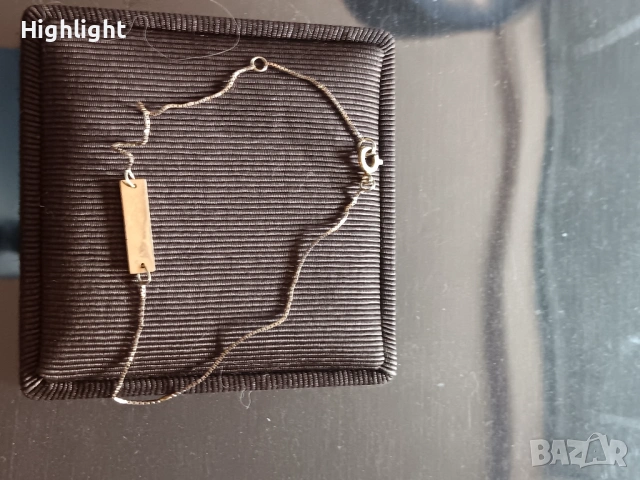 Дамска гривна, златна (14К, 0.56г), снимка 4 - Гривни - 53110960