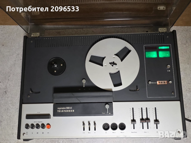 Магнетофон TELEFUNKEN 2000 HIFI, снимка 2 - Ресийвъри, усилватели, смесителни пултове - 52426745