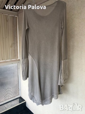 Рокля Италия lagenlook,вискоза и ангора, снимка 5 - Рокли - 31981996