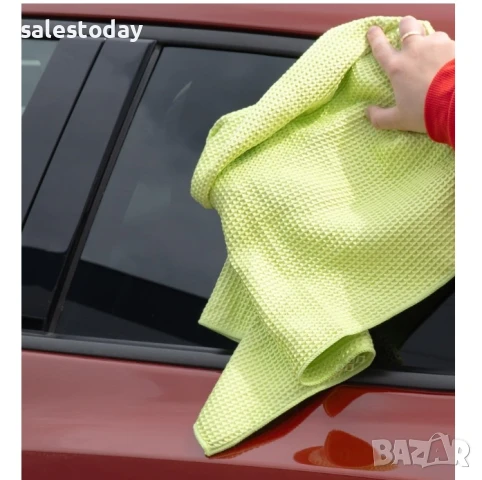 Микрофибърна кърпа за почистване на стъкло, 40x60см, 280гр