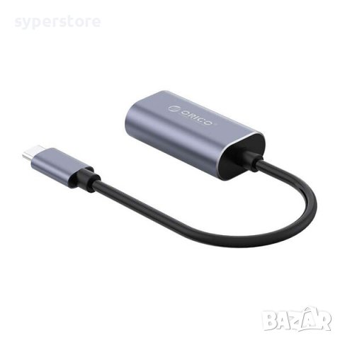 Преходник Адаптер от USB3.1 Type-C Мъжко към VGA Женско 0.15m Orico CTV-G Adapter USB Type C/VGA, снимка 2 - Кабели и адаптери - 39022309