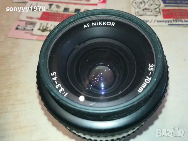 NIKON MADE IN JAPAN-ОБЕКТИВ ВНОС SWISS 0111241616, снимка 15 - Обективи и филтри - 47803676