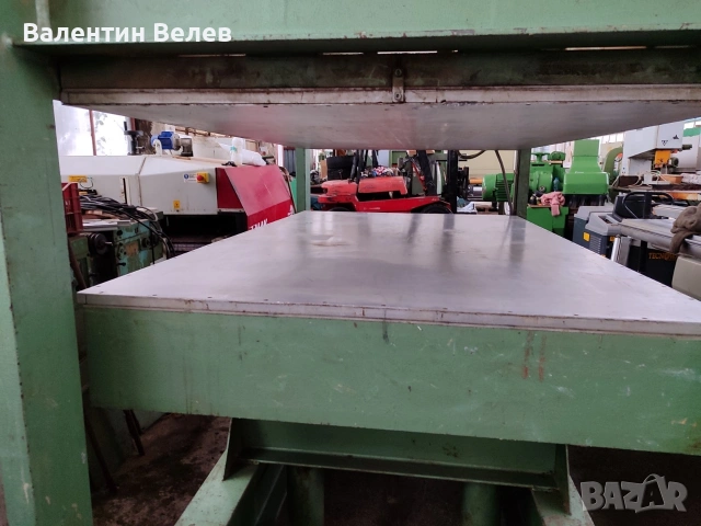 топла преса за врати и фурнир затопляне с електрически нагреватели с размери 2250мм.х 1200мм., снимка 6 - Други машини и части - 53273092