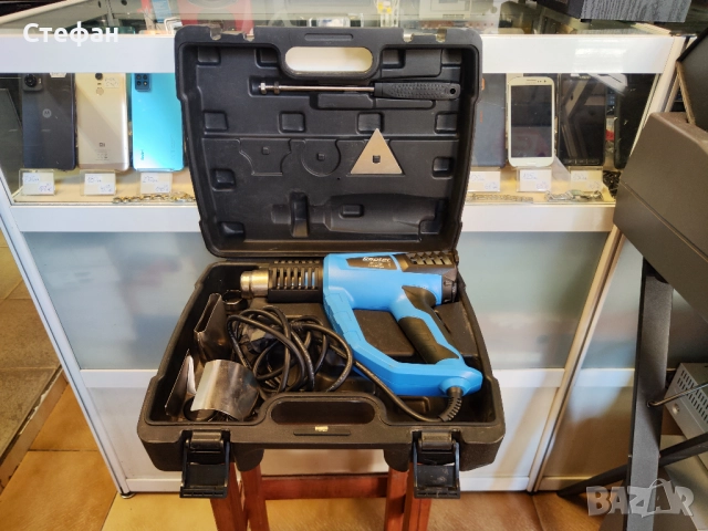 Пистолет за горещ въздух Rapter RR44120 Нов, само е тестван.