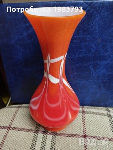 Ваза муранско стъкло на Carlo Muretti , снимка 3 - Вази - 54120788