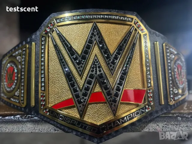 WWE UNDISPUTED CHAMPIONSHIP UNIVERSAL REPLICA BELT BRASS ADULT SIZE NEW Шампионски колан световен