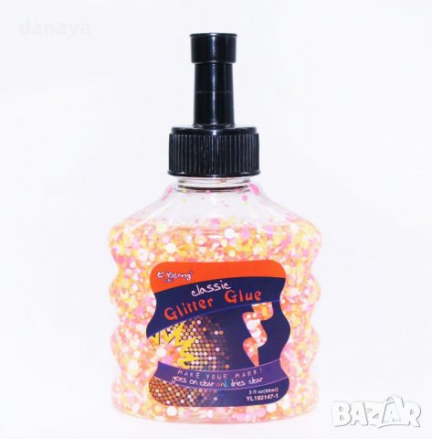 3070 Лепило с брокатени частици Glitter Glue, 88 ml, снимка 4 - Ученически пособия, канцеларски материали - 37783607