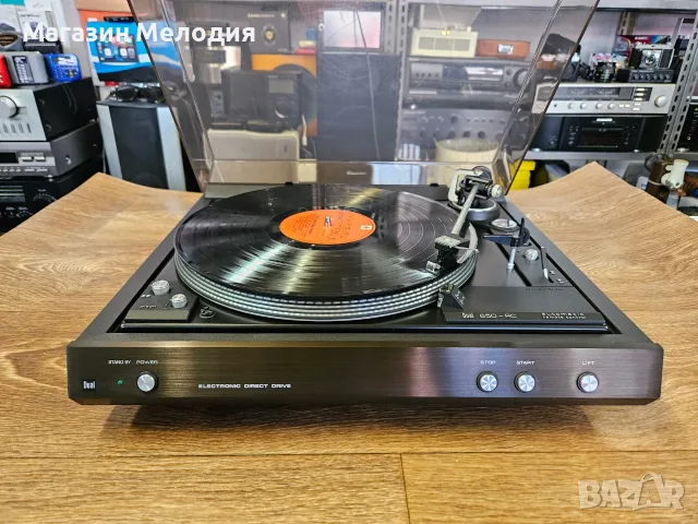 Грамофон Dual CS 650 RC Electronic Direct Drive – Перфектен Пълен Автомат, Made in W. Germany, снимка 3 - Грамофони - 55940039