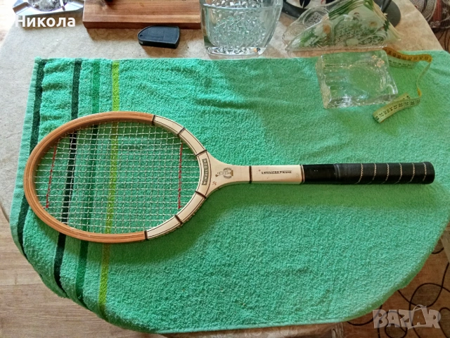 Стара дървена Тенис ракета Wimbledon Champion- много рядка , снимка 3 - Тенис - 53944440