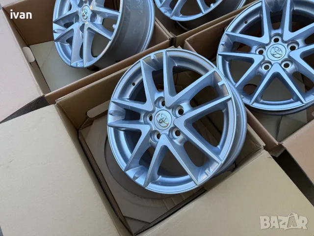 4бр. чисто нови оригинални алуминиеви джанти TOYOTA 16'' 5x114.3 , централен отвор 60.1 , ET45, 6.5J, снимка 5 - Гуми и джанти - 43472555