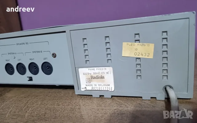 Radiola f4213 (Phillips), снимка 12 - Ресийвъри, усилватели, смесителни пултове - 56014968
