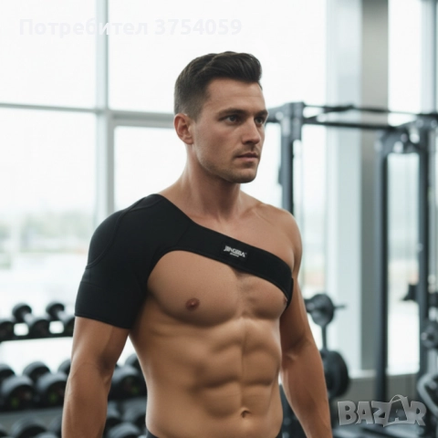Ортеза за рамо JINGBA Shoulder Support JB-8010 - без напрежение в мускулите, снимка 2 - Спортна екипировка - 52348448