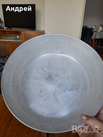 Стара алуминиева тава,тепсия #20, снимка 2 - Други ценни предмети - 53988565