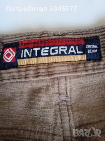 Панталон рипсено кадифе памучно размер 52, снимка 7 - Панталони - 48811817