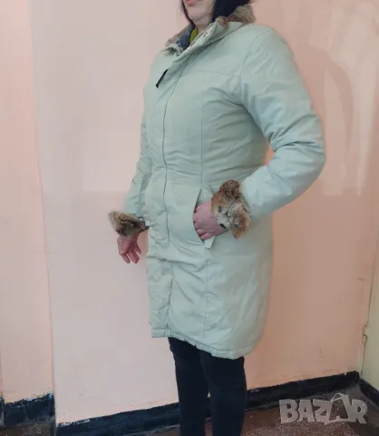 пухено парка / яке WOOLRICH BULDER COAT PUH PARKA размер М-Л, снимка 12 - Палта, манта - 48606394