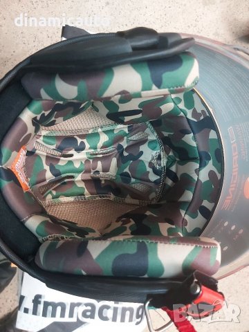 Нова Италианска Каска ORIGINE зелена- размер M, снимка 5 - Аксесоари и консумативи - 39492743