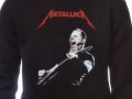 Нов мъжки суичър с дигитален печат на музикалната група Metallica (Металика), снимка 2