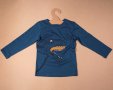 детска блуза Lindex динозавър 18-24 92 2-3 98 3-4, снимка 1 - Детски Блузи и туники - 37788397