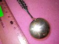 СТАРА НЕМСКА АЖУРНА КОЛЕКЦИОНЕРСКА ДЕСЕРТНА СРЕБЪРНА ЛЪЖИЧКА СРЕБРО 800 ПРОБА 43006, снимка 10