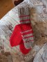 Ръчно плетени дамски чорапи от вълна, размер 41, снимка 2