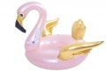 Надуваемо фламинго, gold - 115см, снимка 3