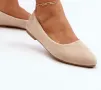 Дамски бежови балерини, снимка 3