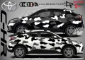 Toyota Fortuner SK-SJV3-T-FO Кaмуфлаж Офроуд Джип Пикап Лодка Camouflage Off-Road стикери, снимка 3