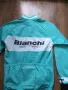 bianchi team celeste carbon windproof jacket - мъжко вело яке Л, снимка 12