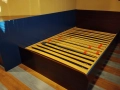 Легло с размери 120x200 см,подматрачна рамка и секция от МДФ, снимка 2