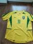  Brazil 2002-04 Nike Home Shirt Ronaldinho 11 - мъжка колекционерска тениска ОТЛИЧНО СЪСТОЯНИЕ ХЛ, снимка 5