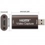 Видео Кепчър карта USB 3.0 флашка 4K аудио видео HDMI USB capture card, снимка 8