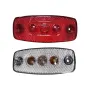 Червен LED габарит 24 V с 6 диода, снимка 1