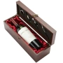 Луксозен Подаръчн Сет за Вино в Дървена Кутия с Аксесоари.Сет за Вино. Подаръчна Кутия за Вино и Шах, снимка 4