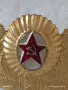 Две кокарди ОФИЦЕРСКА КОКАРДА за ШАПКА ФУРАЖКА ЕМАЙЛ ЗВЕЗДА СССР за КОЛЕКЦИЯ 47387 , снимка 3